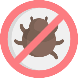 2) Evite insetos perto do ambiente