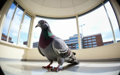 Qual o método correto para controlar pombos?