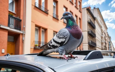 Como espantar pombos do telhado?
